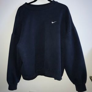Nike | Sweaters | Nike Navy Sweater 
